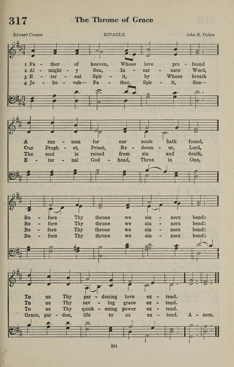 The Psalter Hymnal: The Psalms and Selected Hymns page 291