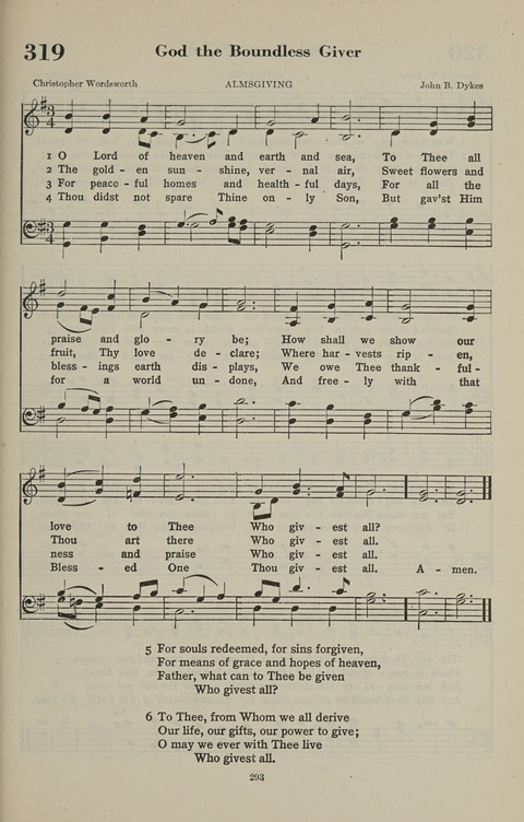 The Psalter Hymnal: The Psalms and Selected Hymns page 293