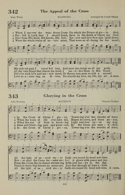 The Psalter Hymnal: The Psalms and Selected Hymns page 314