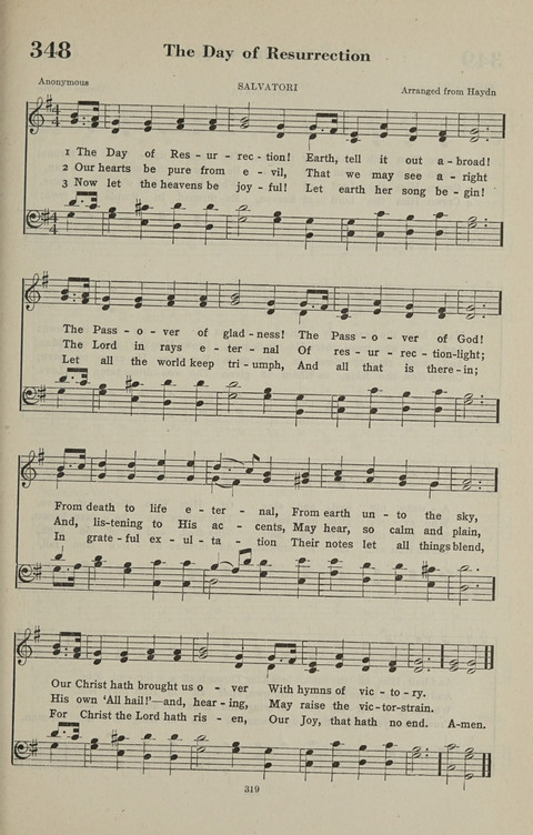 The Psalter Hymnal: The Psalms and Selected Hymns page 319