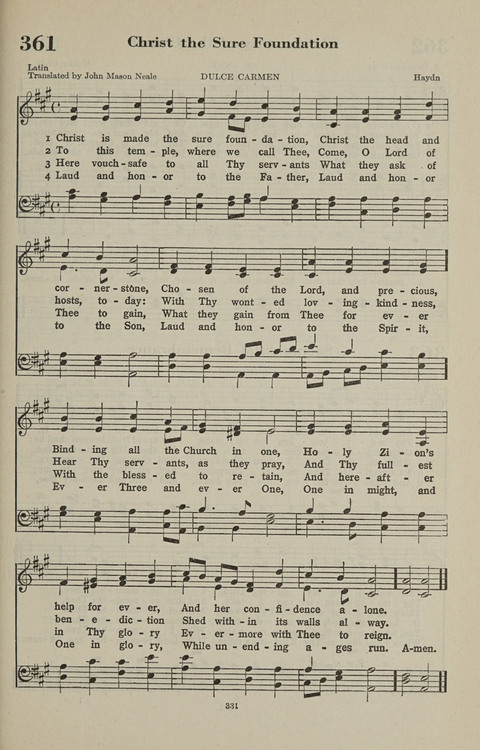 The Psalter Hymnal: The Psalms and Selected Hymns page 331