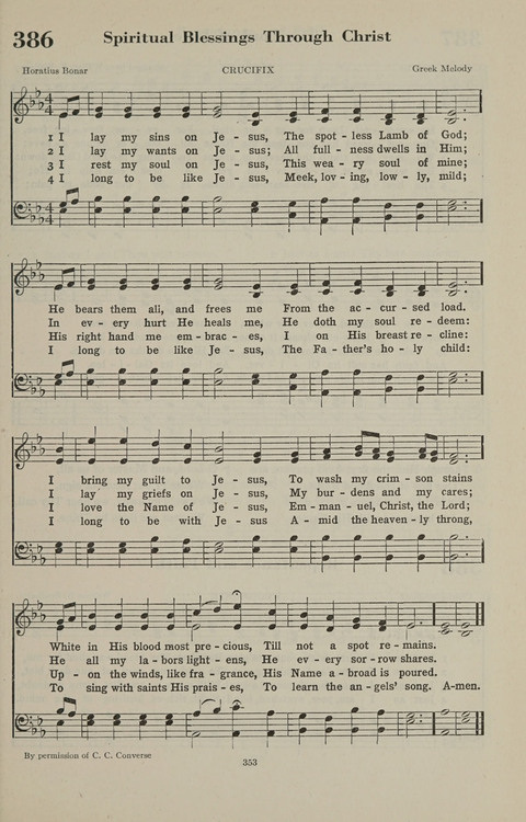 The Psalter Hymnal: The Psalms and Selected Hymns page 353