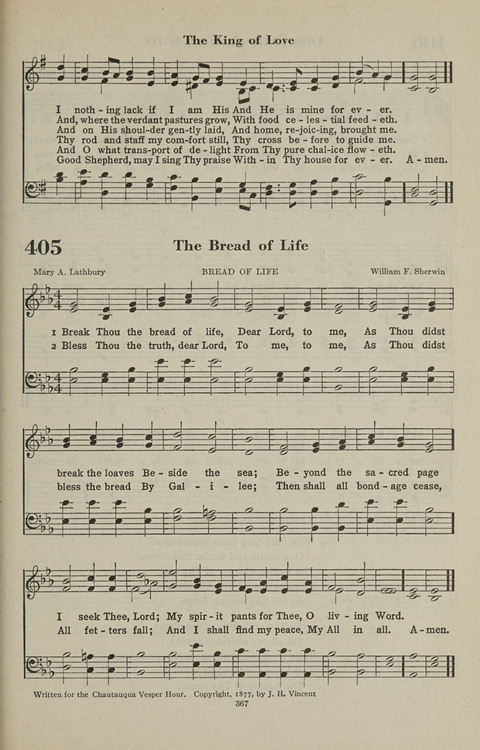 The Psalter Hymnal: The Psalms and Selected Hymns page 367