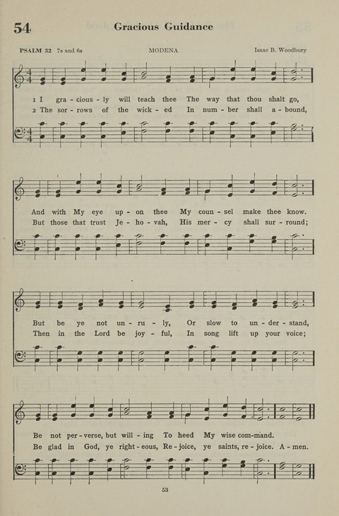 The Psalter Hymnal: The Psalms and Selected Hymns page 53