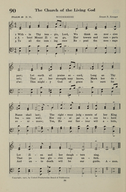 The Psalter Hymnal: The Psalms and Selected Hymns page 84