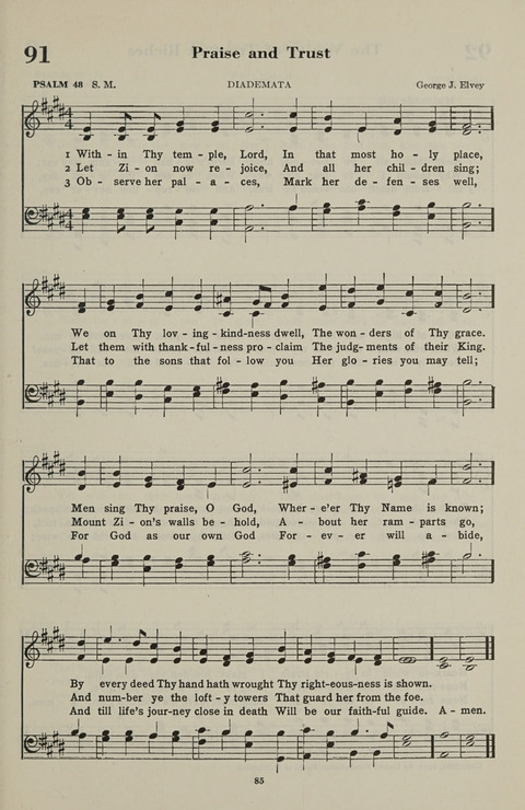 The Psalter Hymnal: The Psalms and Selected Hymns page 85