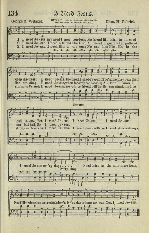 Pilot Hymns page 134