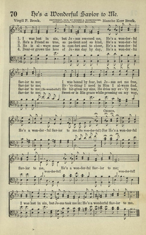 Pilot Hymns page 70