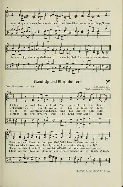 Pilgrim Hymnal page 23