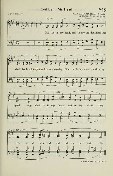 Pilgrim Hymnal page 461