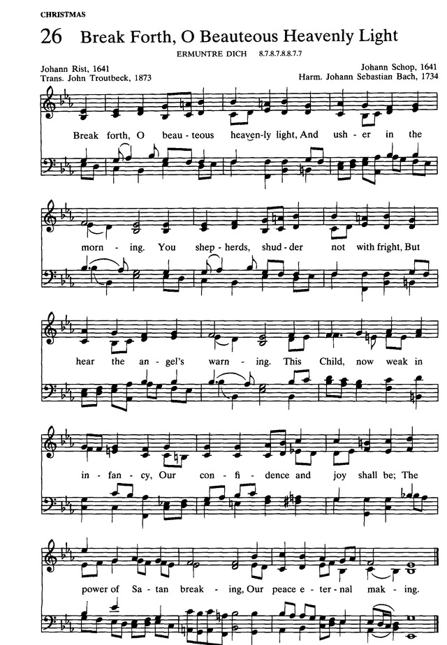 The Presbyterian Hymnal: hymns, psalms, and spiritual songs page 28