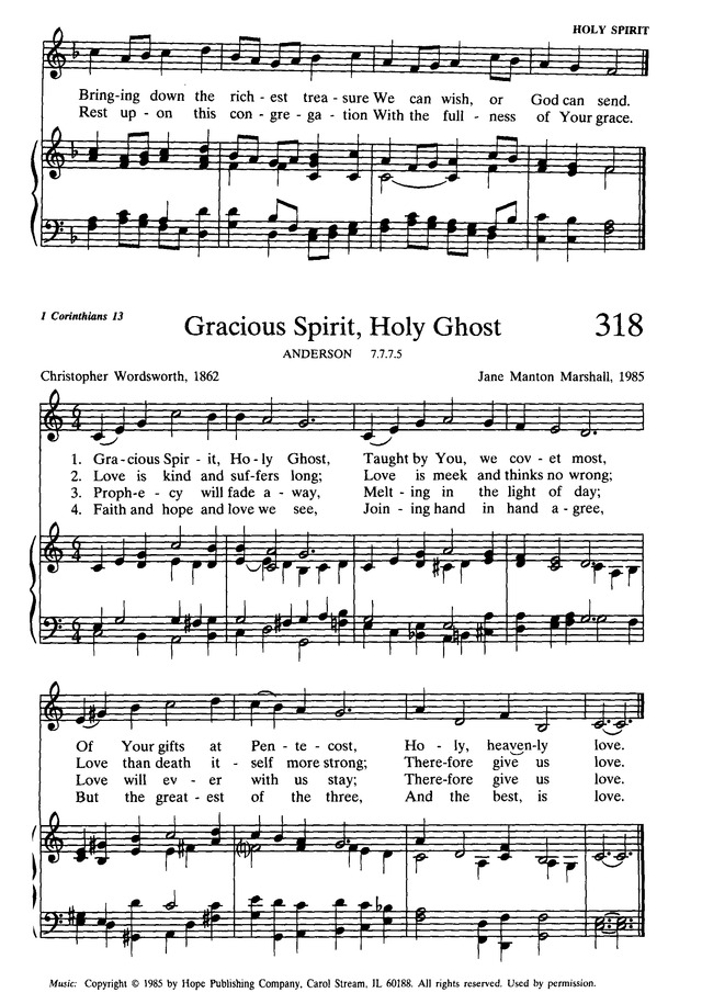 Presbyterian Hymnal Hymns Psalms And Spiritual S Page 353