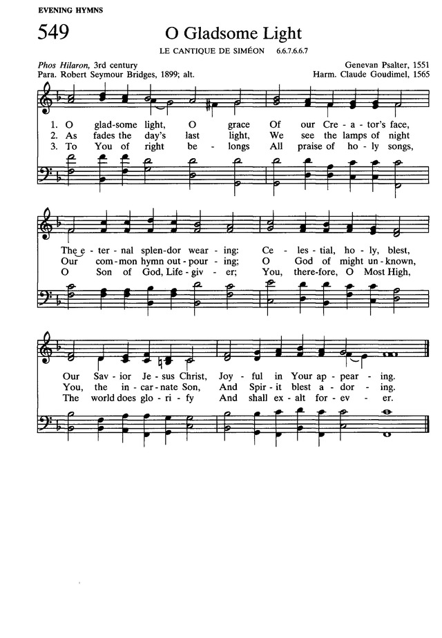 The Presbyterian Hymnal: hymns, psalms, and spiritual songs page 598