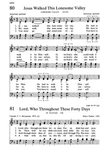 Jesus Walked This Lonesome Valley Hymnary Org