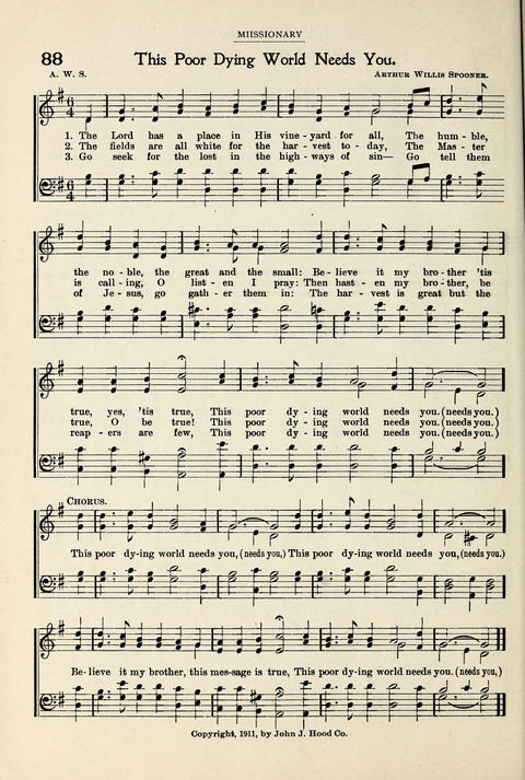 Precious Hymns No. 2 page 76