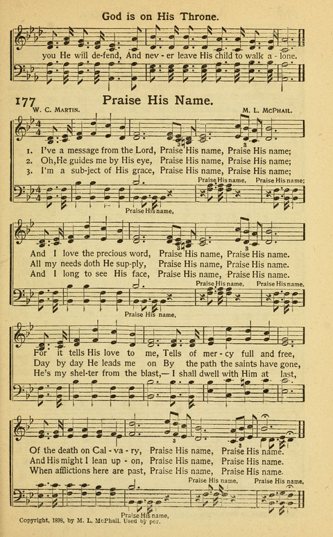 Pentecostal Hymns No. 2: a Winnowed Collection for Evangelistic Services, young people