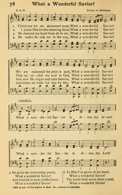 Pentecostal Hymns No. 2: a Winnowed Collection for Evangelistic Services, young people