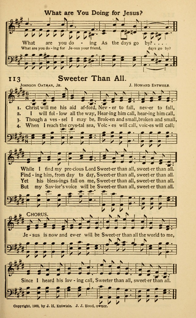 Pentecostal Hymns Nos. 3 and 4 Combined page 113