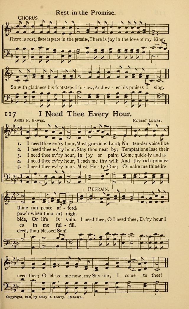 Pentecostal Hymns Nos. 3 and 4 Combined page 117