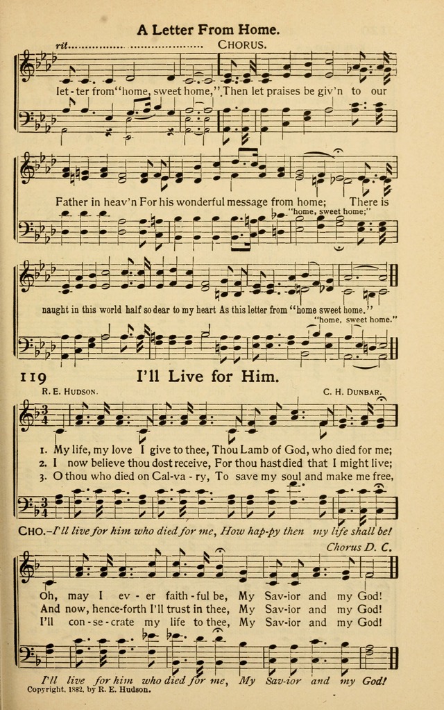 Pentecostal Hymns Nos. 3 and 4 Combined page 119
