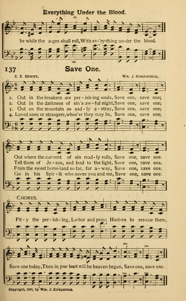 Pentecostal Hymns Nos. 3 and 4 Combined page 137