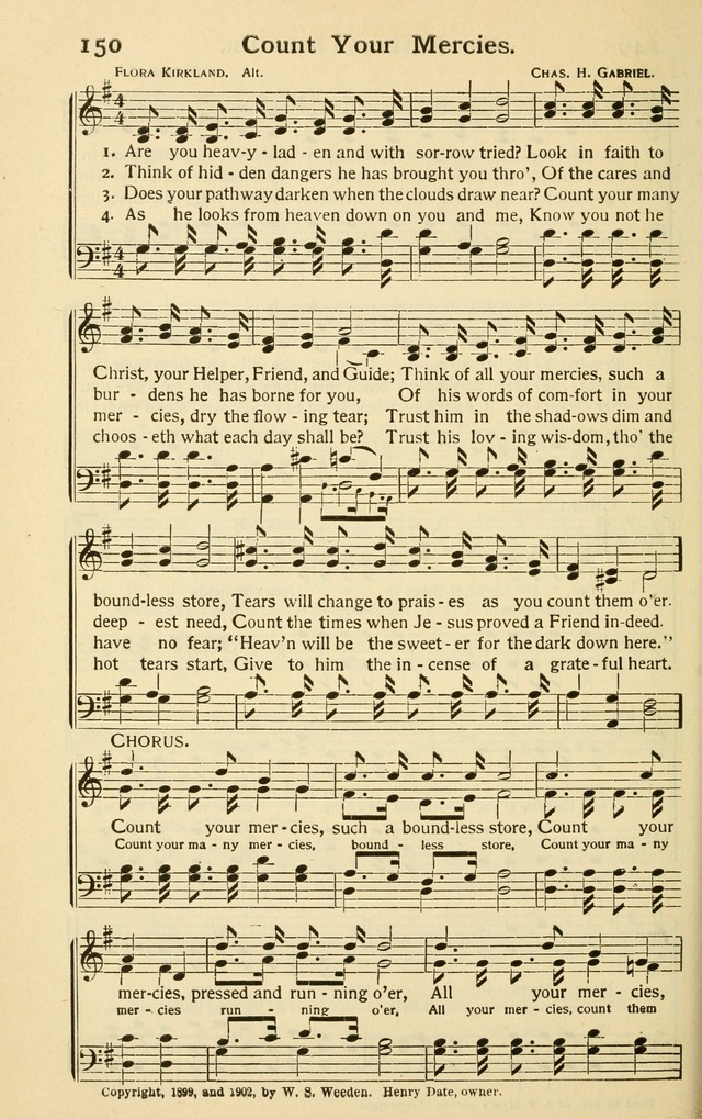 Pentecostal Hymns Nos. 3 and 4 Combined page 150