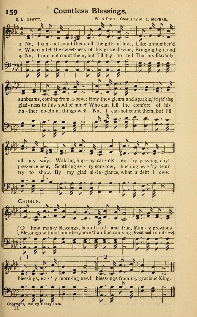 Pentecostal Hymns Nos. 3 and 4 Combined page 159