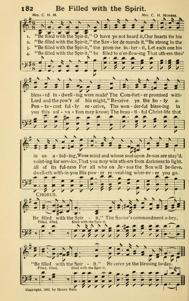 Pentecostal Hymns Nos. 3 and 4 Combined page 182
