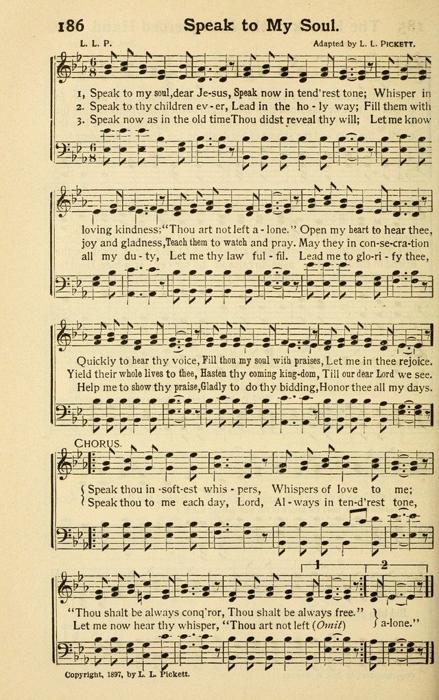 Pentecostal Hymns Nos. 3 and 4 Combined page 186