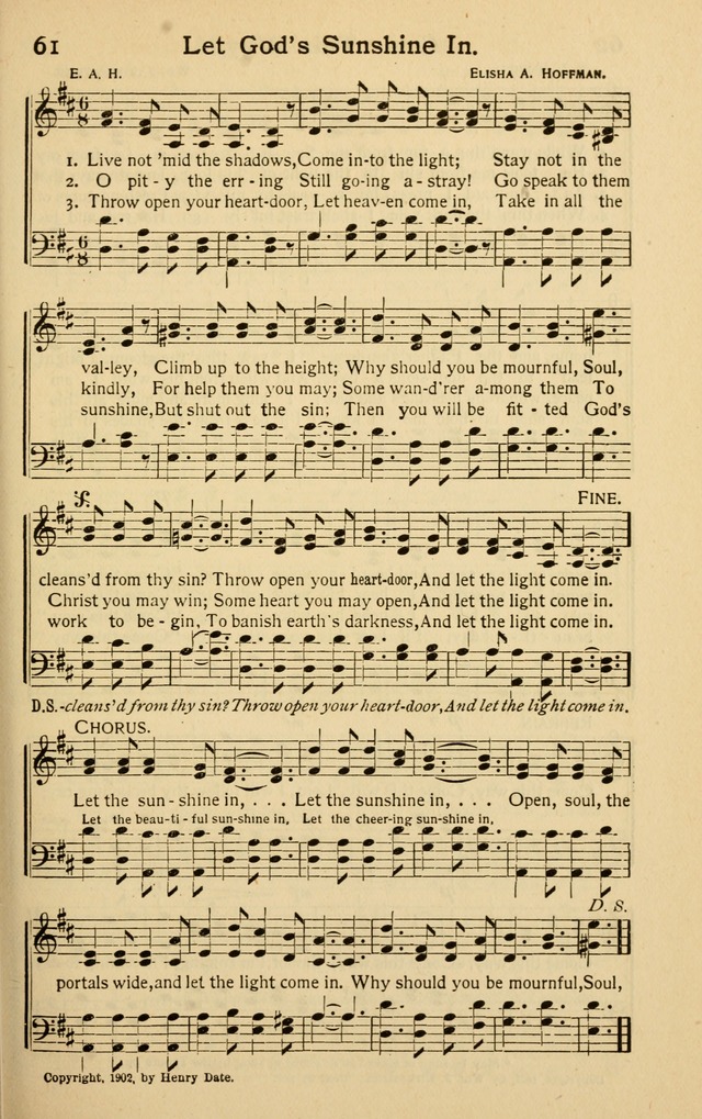 Pentecostal Hymns Nos. 3 and 4 Combined page 61