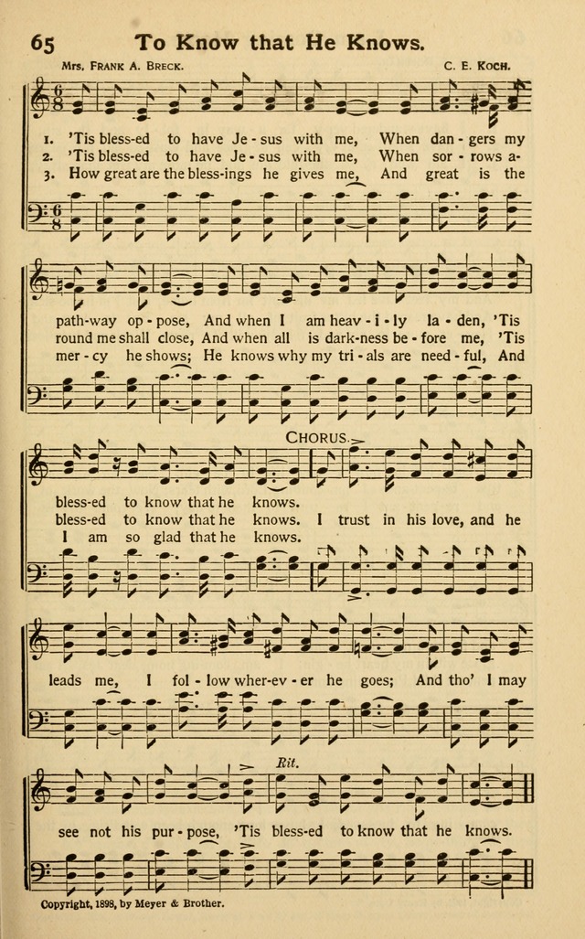 Pentecostal Hymns Nos. 3 and 4 Combined page 65