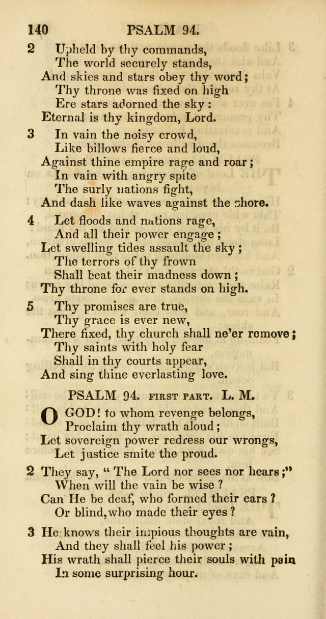 Psalms and Hymns Adapted to Public Worship, and Approved by the General Assembly of the Presbyterian Church in the United States of America page 142