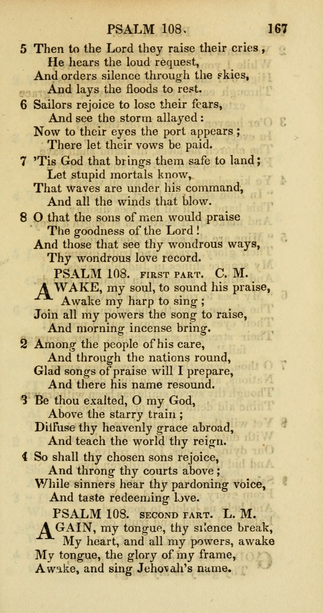Psalms and Hymns Adapted to Public Worship, and Approved by the General Assembly of the Presbyterian Church in the United States of America page 169