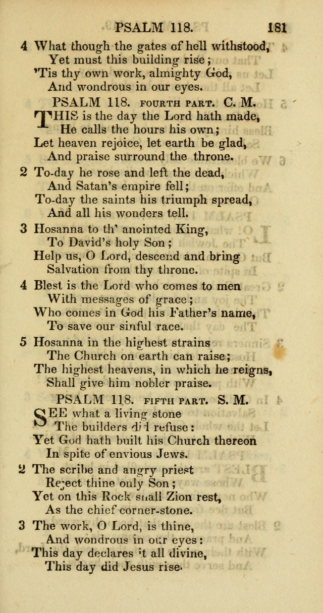 Psalms and Hymns Adapted to Public Worship, and Approved by the General Assembly of the Presbyterian Church in the United States of America page 183