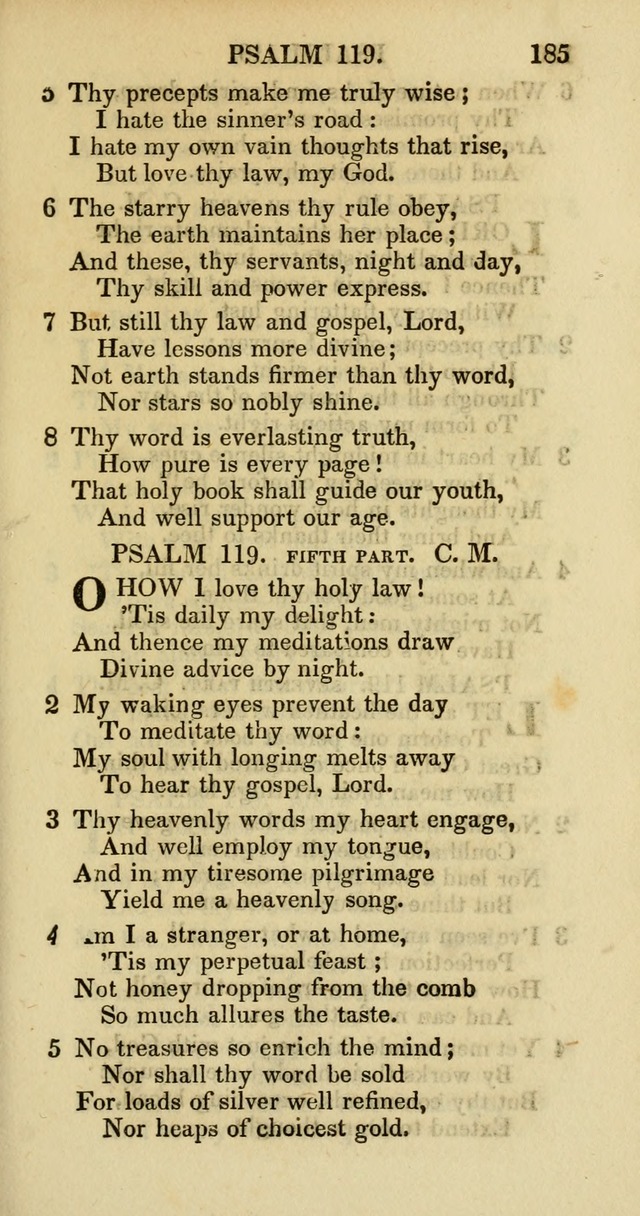 Psalms and Hymns Adapted to Public Worship, and Approved by the General Assembly of the Presbyterian Church in the United States of America page 187