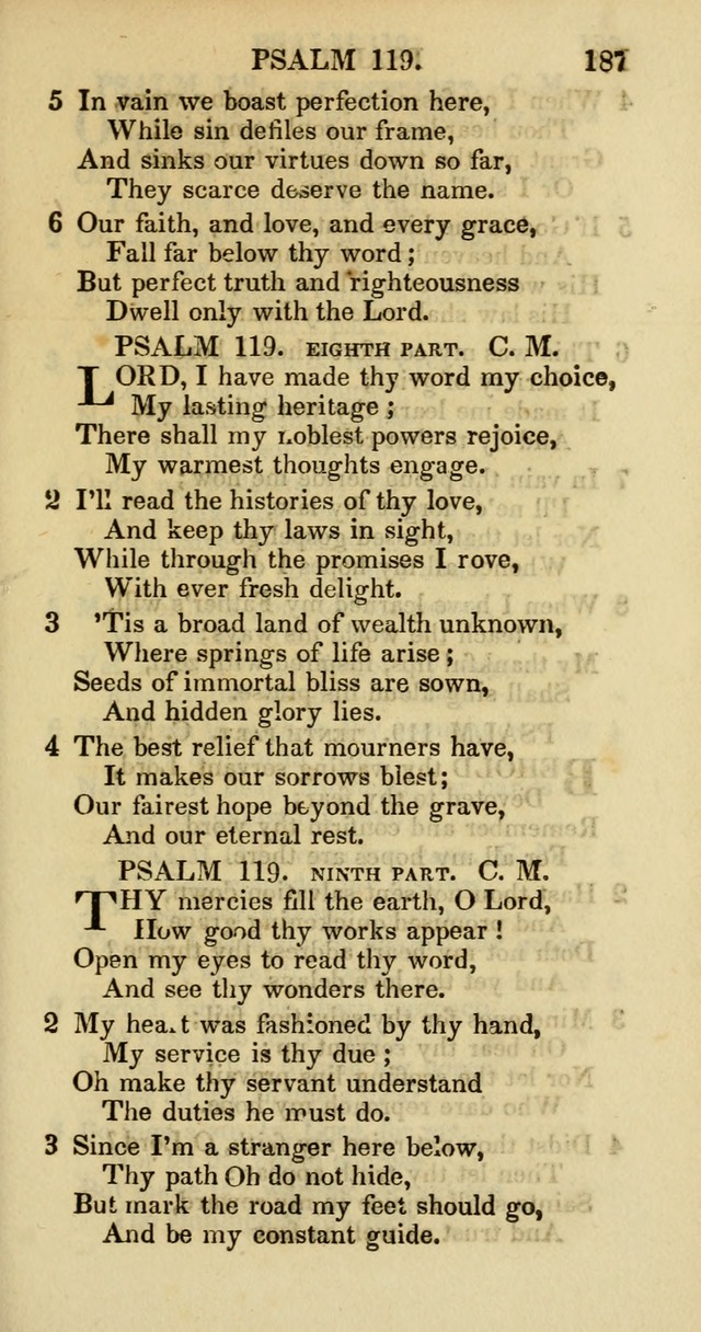 Psalms and Hymns Adapted to Public Worship, and Approved by the General Assembly of the Presbyterian Church in the United States of America page 189