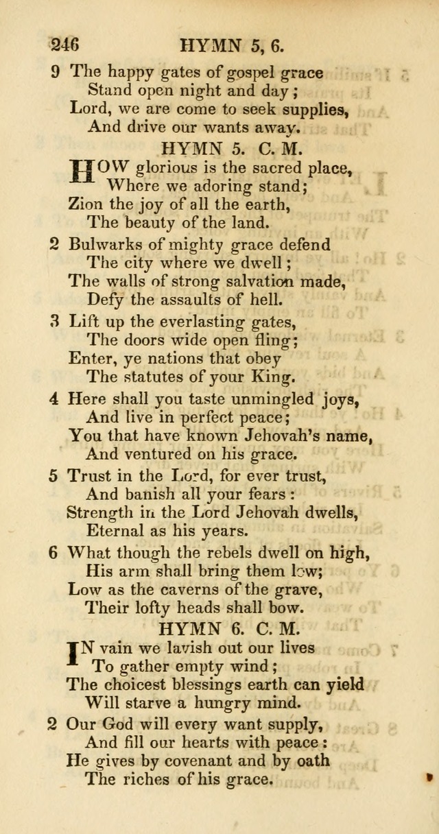 Psalms and Hymns Adapted to Public Worship, and Approved by the General Assembly of the Presbyterian Church in the United States of America page 248