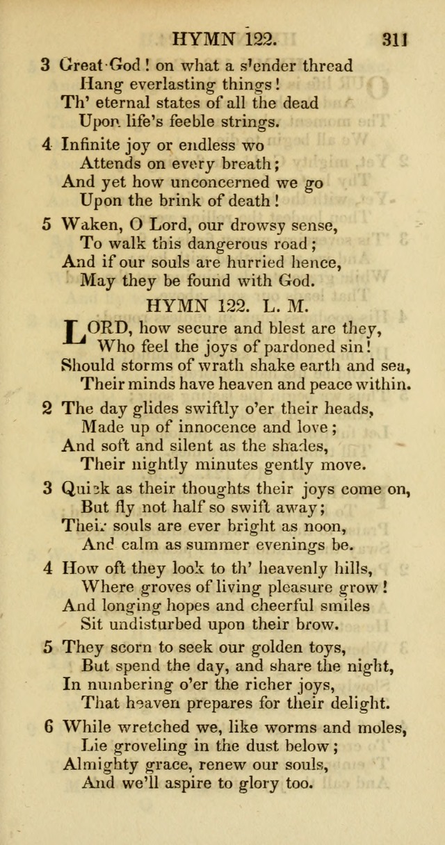 Psalms and Hymns Adapted to Public Worship, and Approved by the General Assembly of the Presbyterian Church in the United States of America page 313