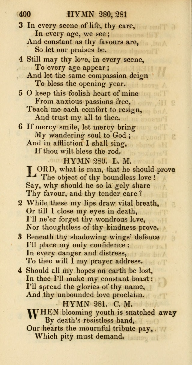 Psalms and Hymns Adapted to Public Worship, and Approved by the General Assembly of the Presbyterian Church in the United States of America page 402