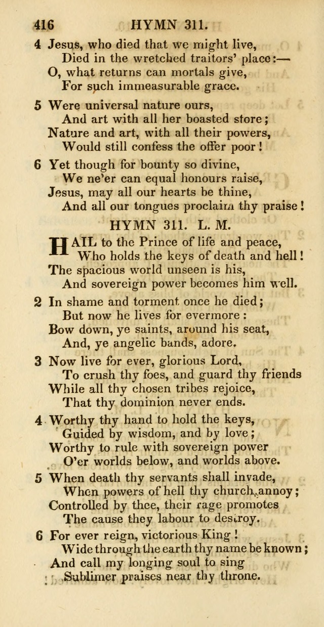 Psalms and Hymns Adapted to Public Worship, and Approved by the General Assembly of the Presbyterian Church in the United States of America page 418