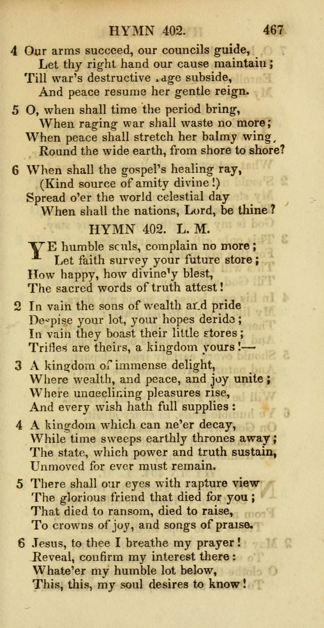 Psalms and Hymns Adapted to Public Worship, and Approved by the General Assembly of the Presbyterian Church in the United States of America page 469