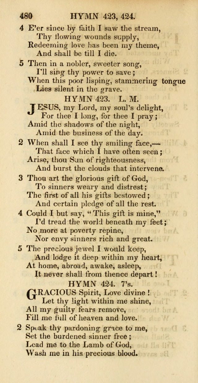 Psalms and Hymns Adapted to Public Worship, and Approved by the General Assembly of the Presbyterian Church in the United States of America page 482