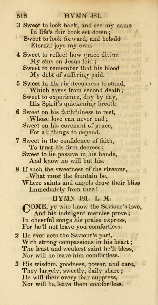 Psalms and Hymns Adapted to Public Worship, and Approved by the General Assembly of the Presbyterian Church in the United States of America page 520