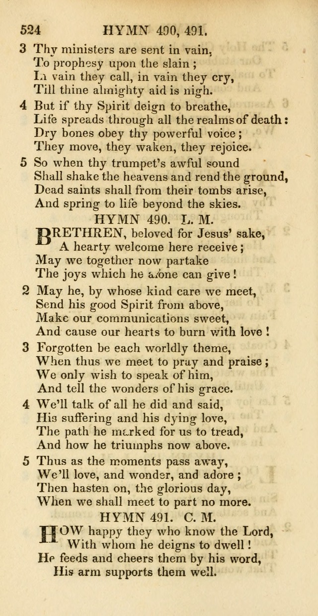 Psalms and Hymns Adapted to Public Worship, and Approved by the General Assembly of the Presbyterian Church in the United States of America page 526