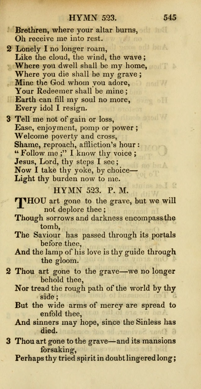 Psalms and Hymns Adapted to Public Worship, and Approved by the General Assembly of the Presbyterian Church in the United States of America page 547