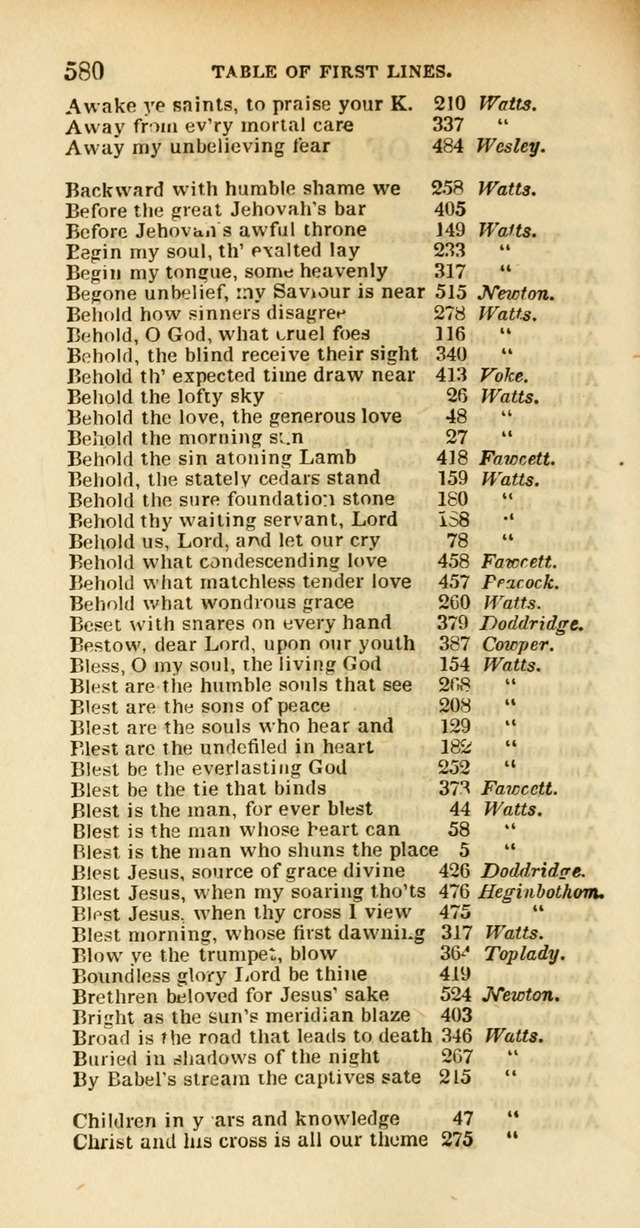 Psalms and Hymns Adapted to Public Worship, and Approved by the General Assembly of the Presbyterian Church in the United States of America page 582