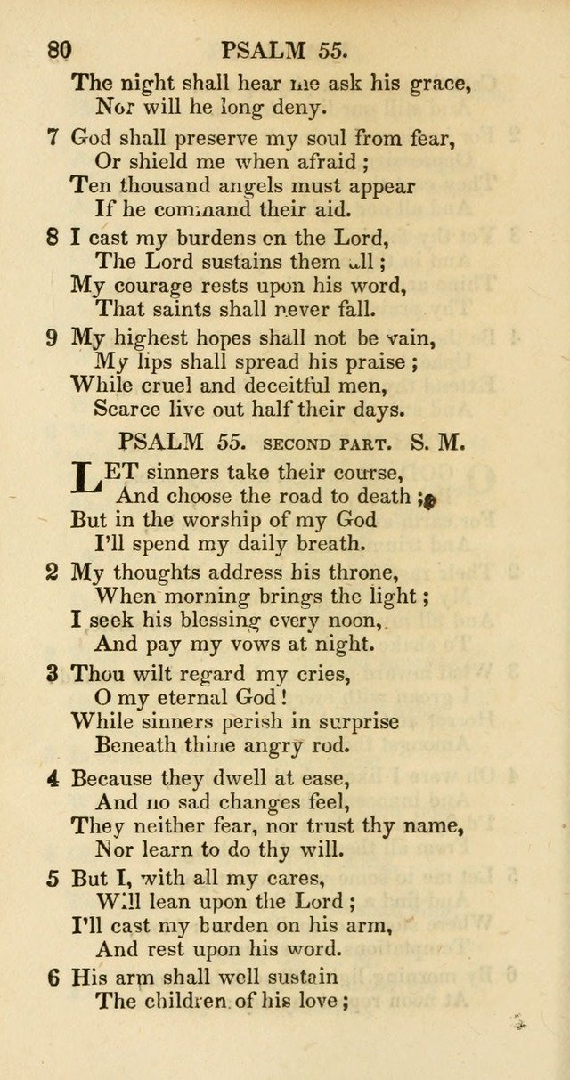 Psalms and Hymns Adapted to Public Worship, and Approved by the General Assembly of the Presbyterian Church in the United States of America page 82
