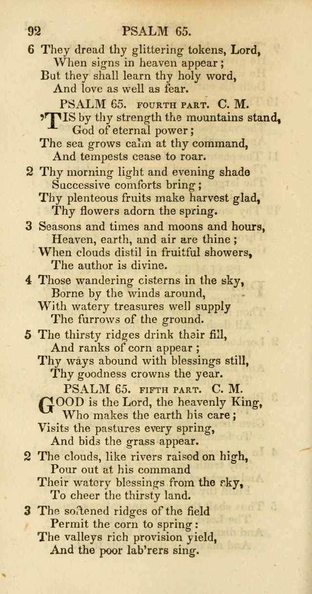 Psalms and Hymns Adapted to Public Worship, and Approved by the General Assembly of the Presbyterian Church in the United States of America page 94