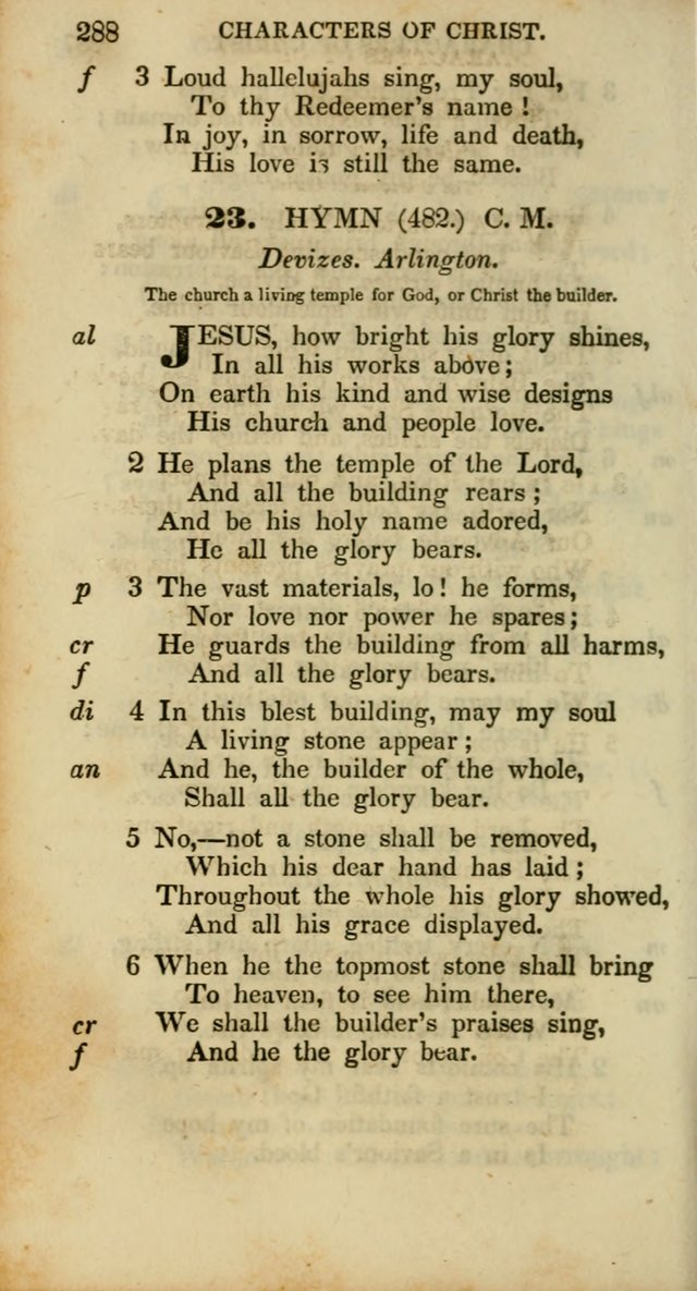 Psalms and Hymns, Adapted to Public Worship: and approved by the General Assembly of the Presbyterian Church in the United States of America: the latter being arranged according to subjects... page 288