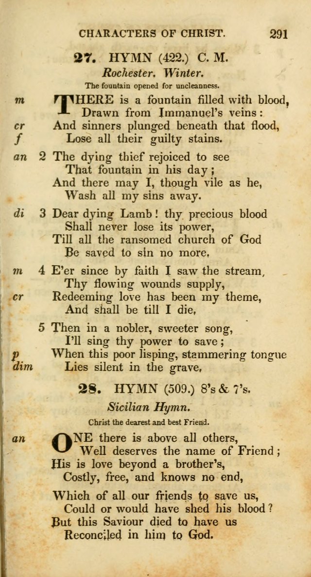 Psalms and Hymns, Adapted to Public Worship: and approved by the General Assembly of the Presbyterian Church in the United States of America: the latter being arranged according to subjects... page 291